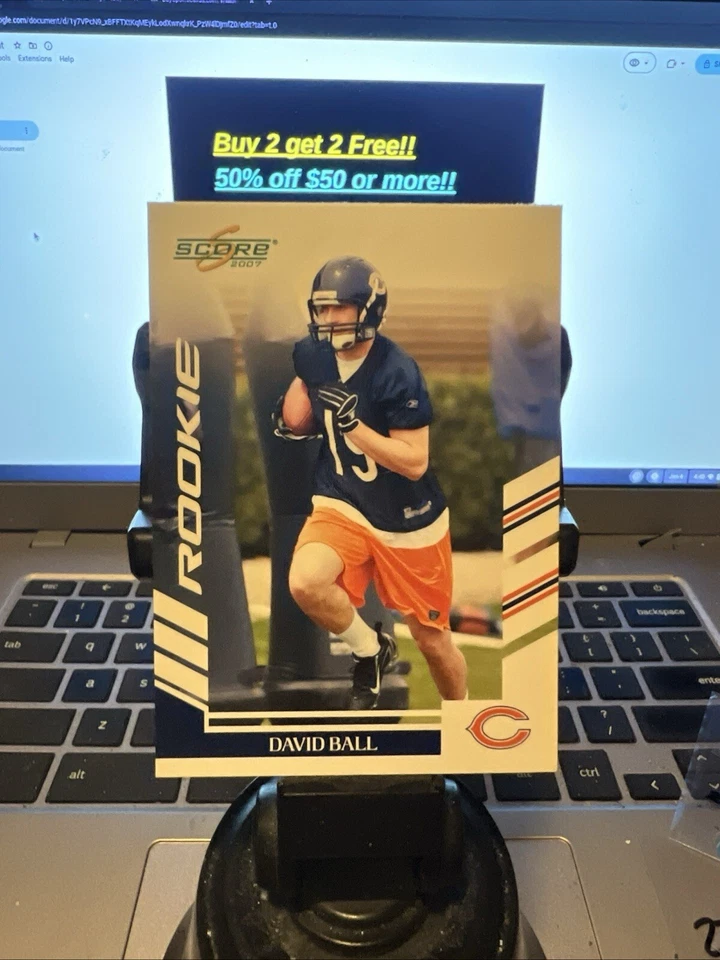 2007 Score #380 David Ball - Image 1 of 1