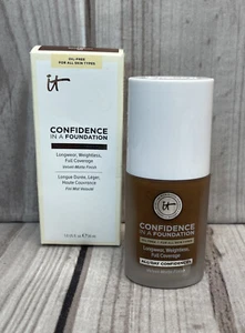 IT Cosmetics Confidence in a Foundation 1 fl oz 530 Deep Mocha (C) Oil Free - Picture 1 of 5