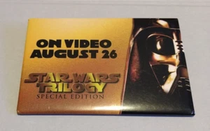 Collectible Star Wars Trilogy Special Edition Advertising Movie 1997 Button - Picture 1 of 7