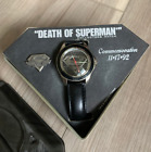 Fossil Death of Superman Collectors Watch w/ Pin Commemorative 11.17.92