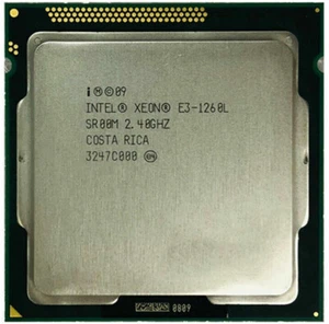 Intel Xeon E3-1260L SR00M 2.40 GHz QUAD(4)CORE CPU Socket LGA 1155 45W - Picture 1 of 2