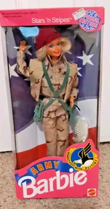1992 Vintage Army Barbie Stars ‘n Stripes #1234 Sergeant Barbie 101st Airborne - Picture 1 of 5