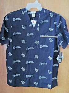 Top unisex de béisbol cuello en V cuello en V de Milwaukee Brewers ~ Talla PEQUEÑA ~ NUEVO con etiquetas - Imagen 1 de 1