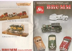 CATALOGO AUTO GIOCATTOLO ITALIANO BRUMMS - ANNI 80? - Foto 1 di 3