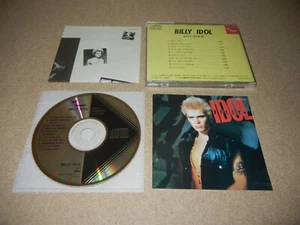 Billy Idol "S/T" Japan 1st press CD CP32-5072 1A1 3200Yen Black Triangle - Picture 1 of 4