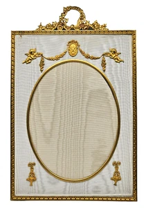 VICTORIAN Gold Ornate 13" Picture Frame Beautiful Detailing CHERUBS - Bild 1 von 5