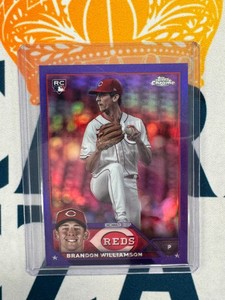 2023 Topps Chrome Update BRANDON WILLIAMSON Purple RC #'d 250 SS