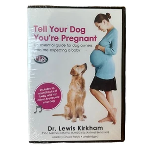 NEW "Tell Your Dog You're Pregnant" Dr Lewis Kirkham MP3 Format SEALED Audiobook - Foto 1 di 2