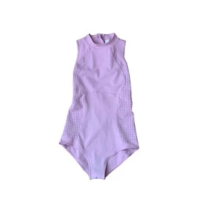 Lululemon Swell Seeker Swimsuit One Piece Size 4 Light Purple Athletic Suit - Foto 1 di 12