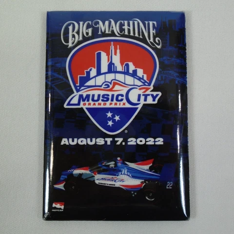 2022 Big Machine Music City Grand Prix Event Collector Can Cooler IndyCar Cover