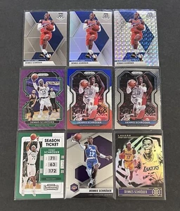 Dennis Schröder 2019-20 Mosaico Plata Prizm Púrpura Onda Rojo Blanco Azul Lakers - Imagen 1 de 7