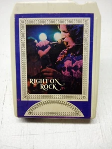 Vintage Right On Rock The Magic Organ 8 Track Tape 1970's NO406 Tested Working - Picture 1 of 5