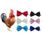 6 Pieces 6 Colors Bow Ties Silks and Satins Bowties Charms Puppy Collar  Pet