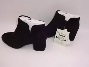 Nuevo en caja Nuevo Mujer Kim Rogers Negro Imitación Gamuza Renley Botines Talla 6 6M - Imagen 1 de 13