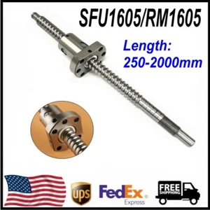 BallScrew SFU1605 250-1550mm End Machine Support FOR CNC - Bild 1 von 25