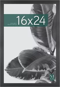 MCS Studio Gallery 16x24 Poster Frame Black Woodgrain Vertical & Horizontal W... - Picture 1 of 7