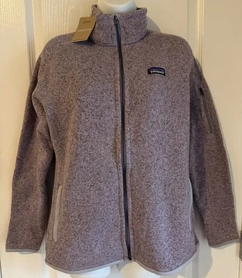 PATAGONIA Better Sweater Fleece Jacket Milkweed Mauve Women’s Medium 25543 NWT - Image 1 of 4