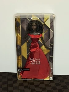 Barbie Signature 45ème Anniversaire Barbie Noir Kitty Perkins Neuf En Boîte - Photo 1/2