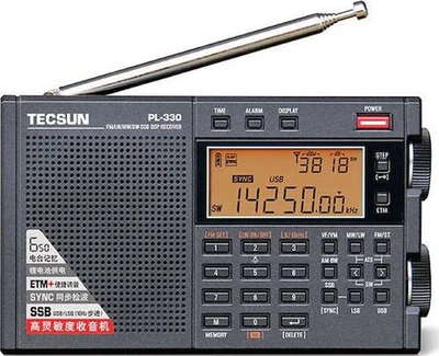TECSUN PL-330 PLL DSP SSB Multi Band Radio - Image 1 of 3