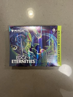 Magic The Gathering Edge Of Eternities Collector Omega Booster Box EN MANO Foto 1 de 4
