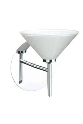 Besa Lighting 1SW-282453-CR Kona Wall Sconce Chrome - Image 1 of 2