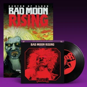 Trapdoor & Library Of The Occult - Bad Moon Rising Comic & Vinyl 5 " New - Picture 1 of 3