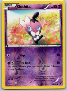 Gothita 39/111 Reverse Holo XY - Furious Fists LP - Picture 1 of 2