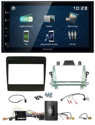 Kenwood 2DIN Bluetooth Lenkrad USB DAB Autoradio für Porsche 911 991 2011-2017 I - Bild 1 von 4