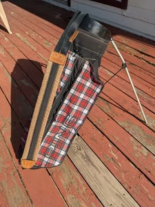 Rare Vintage Ping Stand Bag Tartan Plaid - Picture 1 of 7