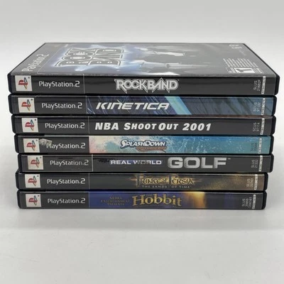 Lot of 7 Sony PlayStation 2 (PS2) Games Bundle - Various Titles - Untested - Image 1 of 4