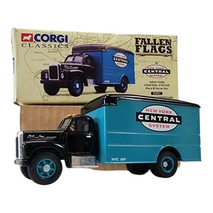 Corgi Classics Fallen Flags NIB New York Central Station Mack B Series Van 52501 - Picture 1 of 7