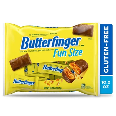 Butterfinger, Chocolatey, Peanut-Buttery Fun Size Wrapped Candy Bar 10.2 oz - Image 1 of 4