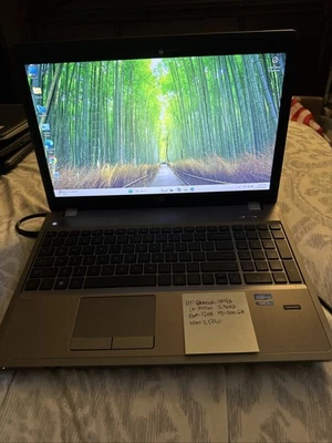 HP PROBOOK 4540S 15.6" LAPTOP i3-3110M 2.4GHz 12GB 500GB WINDOWS 11 PRO - Image 1 of 4