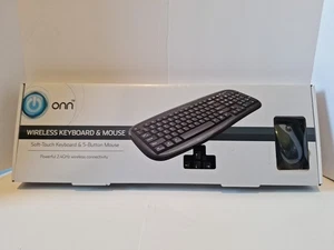 onn wireless keyboard and mouse - Picture 1 of 2
