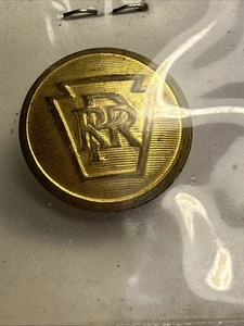 Vintage Pennsylvania Railroad Conductor's Jacket Button - Picture 1 of 3