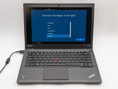 Lenovo ThinkPad T440s 14" FHD I5-4200U 256GB 4GB W10 Cámara web retroiluminada Lector FP Foto 1 de 4