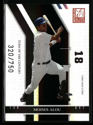 2004 Donruss Elite Extra Edition #86 Moises Alou Turn of the Century #/750 Cubs - Image 1 of 2