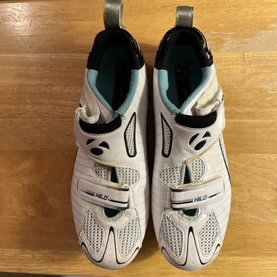 Sapatos femininos de ciclismo de estrada Bontrager Inform branco. Tamanho 39/8. Hilo - Imagem 1 de 4