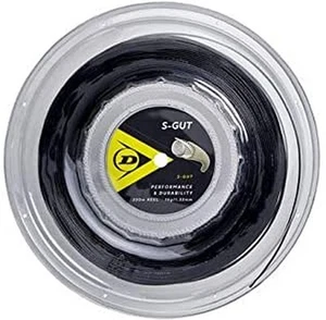 Dunlop S-Gut Tennis String Reel Black,16g - Picture 1 of 1