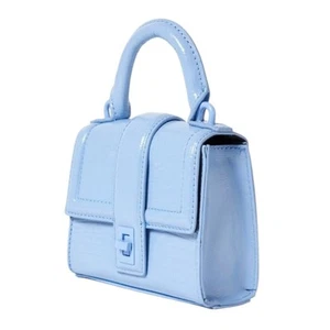 Forever 21 Faux Croc Crossbody Bag Small Top Handle Twist-lock Adjustable Strap. - Picture 1 of 8