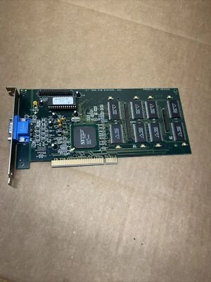 STB Systems 1X0-0444-305 S3 Virge/VX PCI VGA Video Graphics Card 210-0239-00X - Image 1 of 4