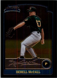 2003 Bowman Chrome #259 Derell McCall RC