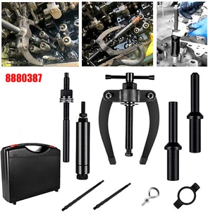 For Volvo Mack Truck Injector Nozzle/Cup/Sleeve/Tube Remover Installer Tool Set - Foto 1 di 11