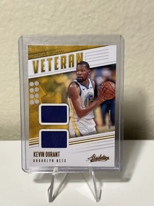 2019 Absolute Memorabilia Tools Of the Trade Kevin Durant Dual Jersey #VT-KDR - Picture 1 of 2