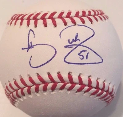 CARSON FULMER SIGNED RAWLINGS MLB BASEBALL CHICAGO WHITE SOX COA - Image 1 of 2