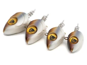 NEUF 2025 Fox Rage Slick Pelagic Heads 40g 1pc Têtes plombées Brochet Sandre - Photo 1/8