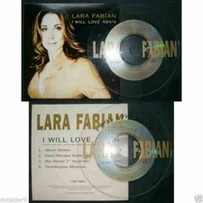 Lara Fabian I Will Love Again Asia 4 tracks Promo CD card sleeve