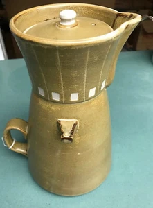 Jarra grande de cerámica Showa retro hecha en Japón - Imagen 1 de 8