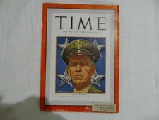 Vintage Time Magazine October 19, 1942 ARMYS MARSHAL Great Cover & Complete ADS