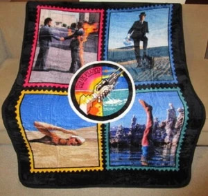 New Wish You Were Here Pink Floyd Plush Throw Gift Blanket Fleece Album Art CD - Picture 1 of 4